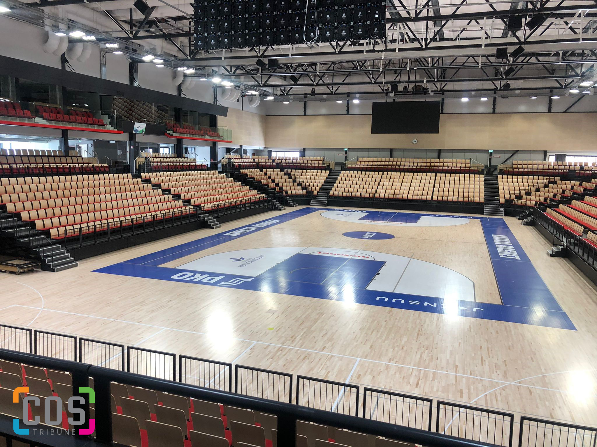 Motonet Arena Jounsuu | COS Tribune + Piiroinen  Motonet Arena Jounsuu | COS Tribune + Piiroinen