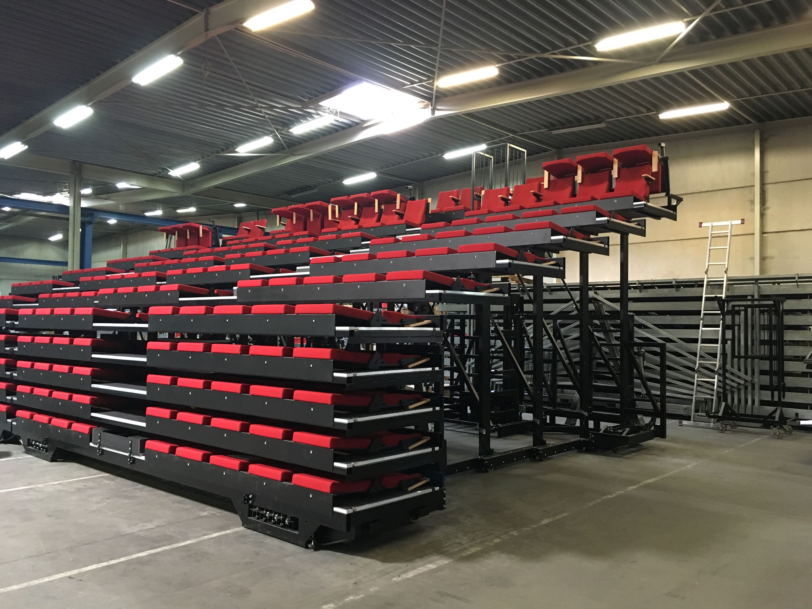 Mobiele telescopische tribune | Saint Nazaire| COS Tribune  Mobiele telescopische tribune | Saint Nazaire| COS Tribune